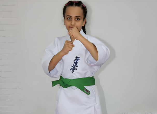 افتخار آفرینی فرزند نیشکری در مسابقات کاراته سبک کیوکوشین