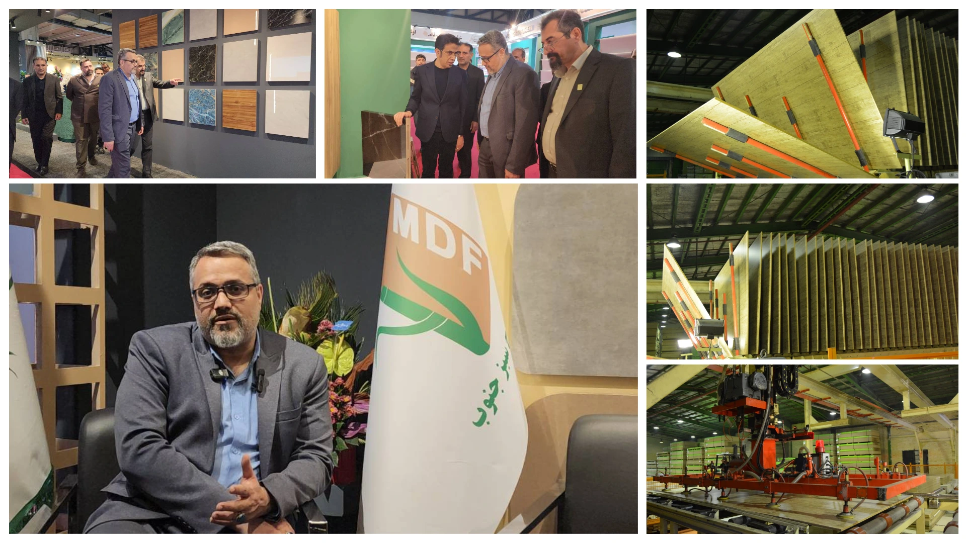 تولید ام‌دی‌اف ۱۳ درصد فراتر از ظرفیت اسمی