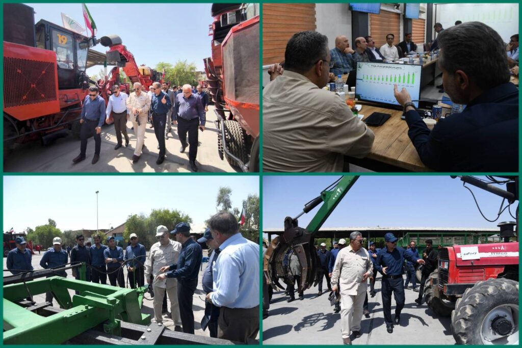 ارتقای هاروستر نیشکر با الگوبرداری از نسل جدید فناوری ارتقای هاروستر نیشکر با الگوبرداری از نسل جدید فناوری