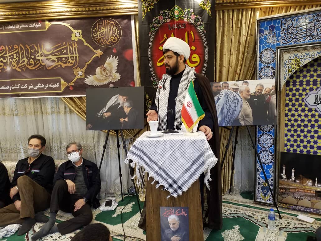 مراسم بزرگداشت دومین سالگرد شهادت سردار سلیمانی در شرکت کشت و صنعت دعبل خزاعی برگزار شد