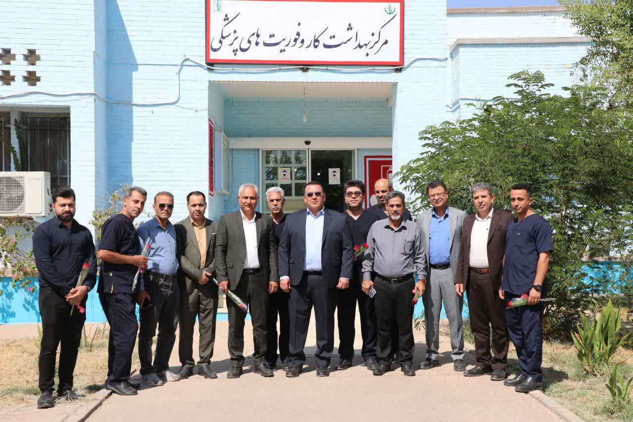 گرامیداشت روز فوریت‌های پزشکی در شرکت کشت و صنعت دعبل خزاعی