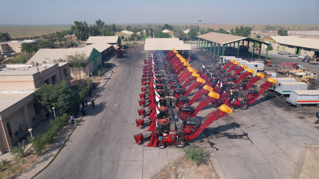 مراسم رژه نمادین آغاز برداشت نیشکر در شرکت کشت و صنعت دعبل خزاعی