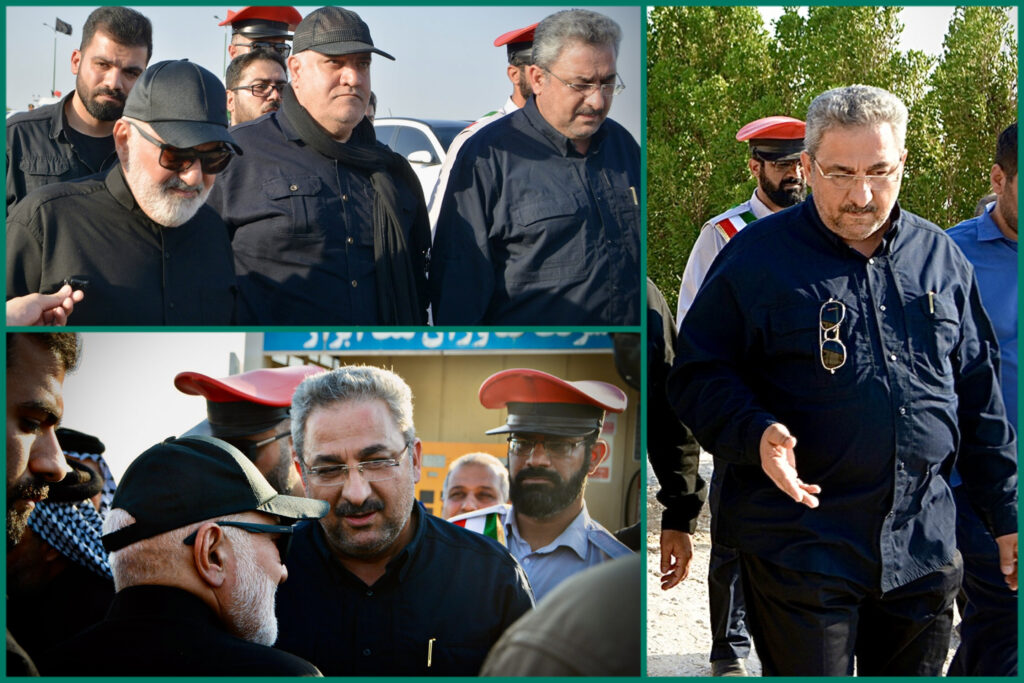 موکب نیشکر در مسیر مرز شلمچه افتتاح شد موکب نیشکر در مسیر مرز شلمچه افتتاح شد