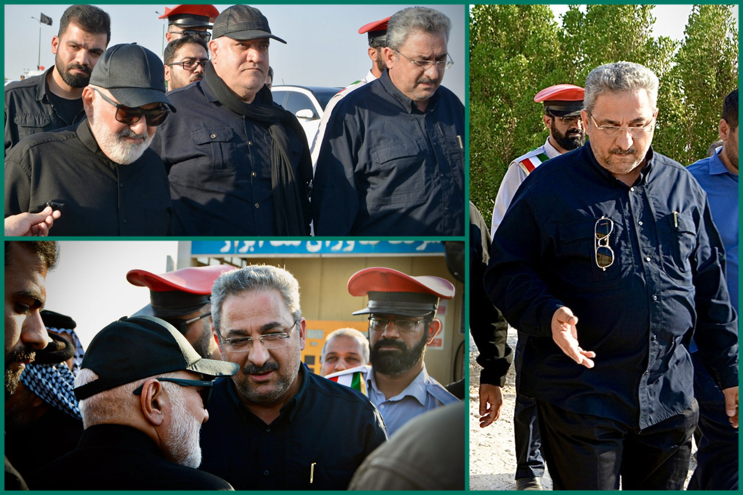 موکب نیشکر در مسیر مرز شلمچه افتتاح شد